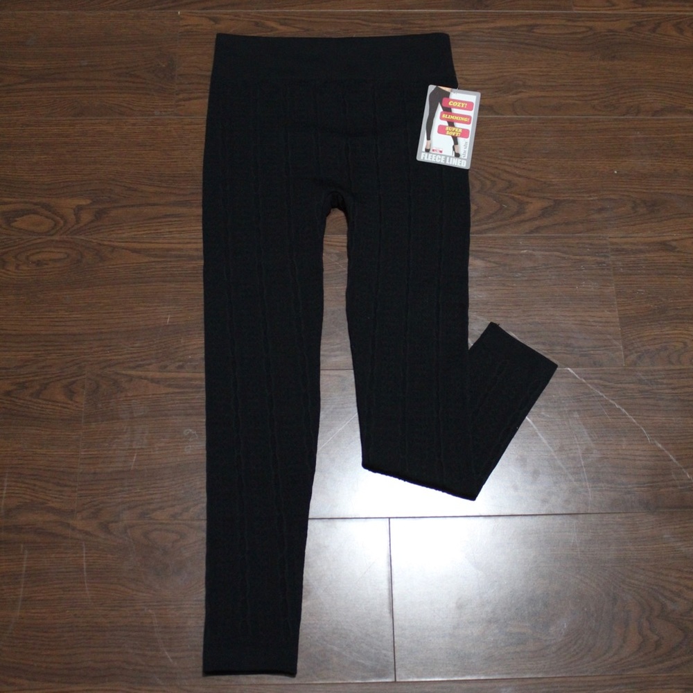 Rue21 Fleece Leggings in Black